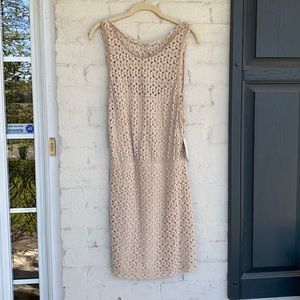 NWT Free People surplice back lace dress